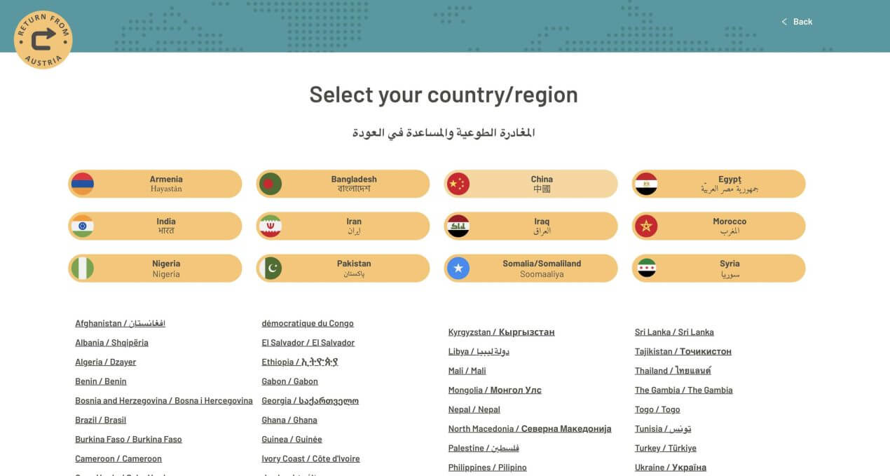 Return from Austria/Screenshot