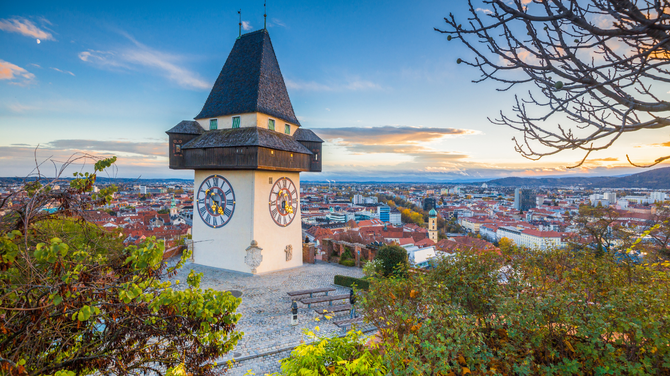 Austria now news + canva