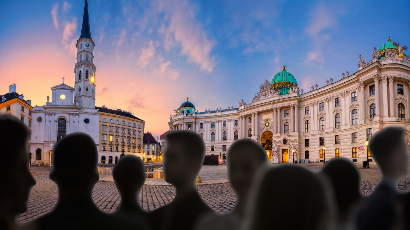 Austria now news + canva