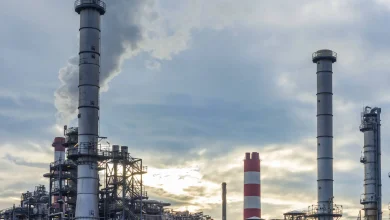 OMV Raffinerie. Symbolbild.