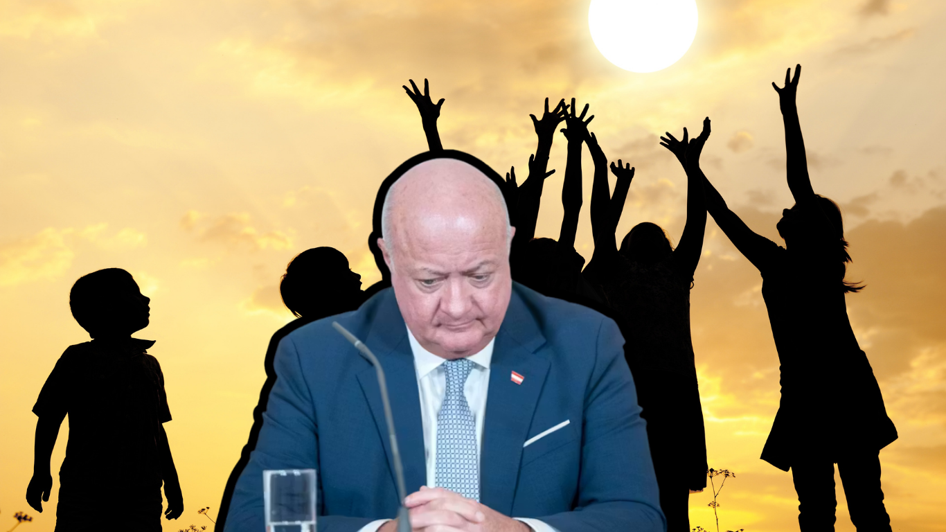 Austria now news + canva